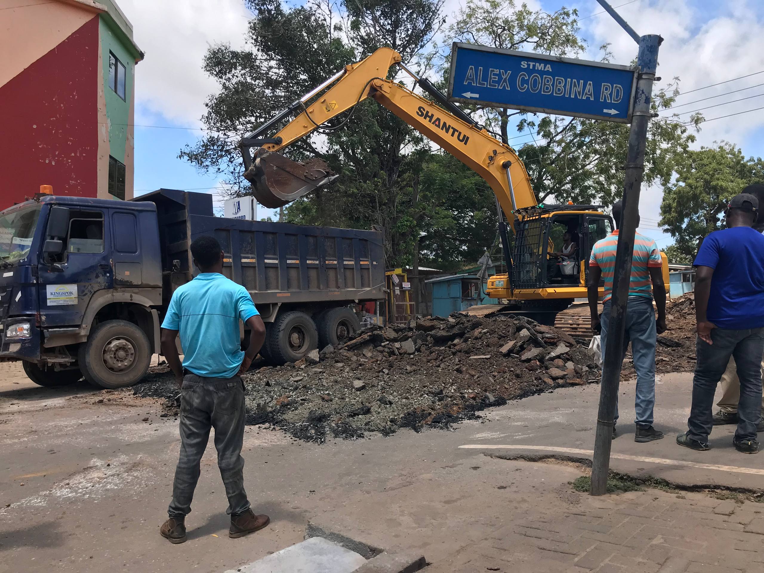 Kingspok Construction Works Limited site office and project control